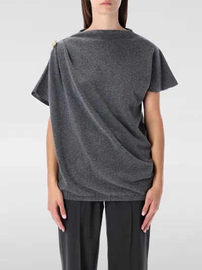 FABIANA FILIPPI TOP FABIANA FILIPPI WOMAN COLOR GREY,H36144020