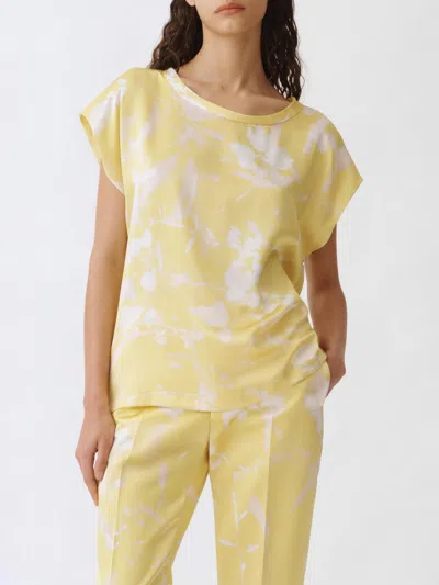 FABIANA FILIPPI TOP FABIANA FILIPPI WOMAN COLOR YELLOW,423592003