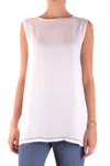 Fabiana Filippi Womens Grey Other Materials Top In Gray