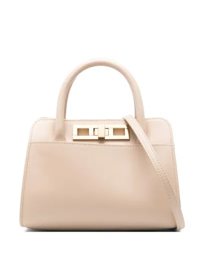 Fabiana Filippi Top-handles Clasp Tote Bag In Neutral