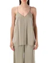Fabiana Filippi Brown Viscose Top