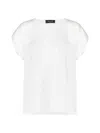 Fabiana Filippi Bead-embellished Blouse In White