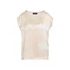 Fabiana Filippi Tilia Print Silk Top In Multicolor
