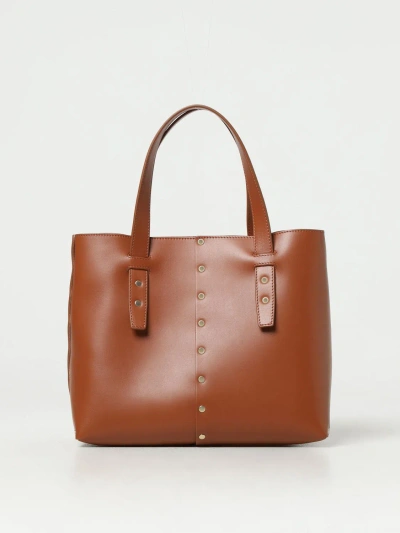 Fabiana Filippi Tote Bags  Woman Color Brown In Sacher