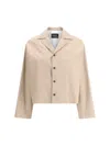 Fabiana Filippi Trench Jacket In Ghianda