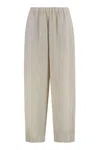 Fabiana Filippi Relaxed Fit Wide Leg Linen Trousers