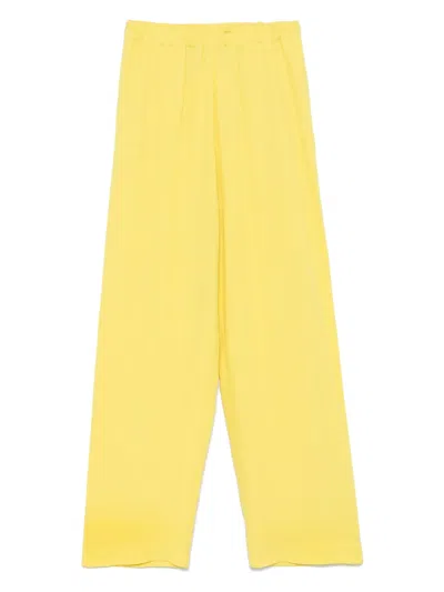 Fabiana Filippi Trevi Palazzo Pants In Yellow