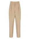 FABIANA FILIPPI FABIANA FILIPPI TROUSERS BEIGE