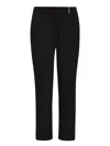 Fabiana Filippi Montefalco Mikado Trousers In Black