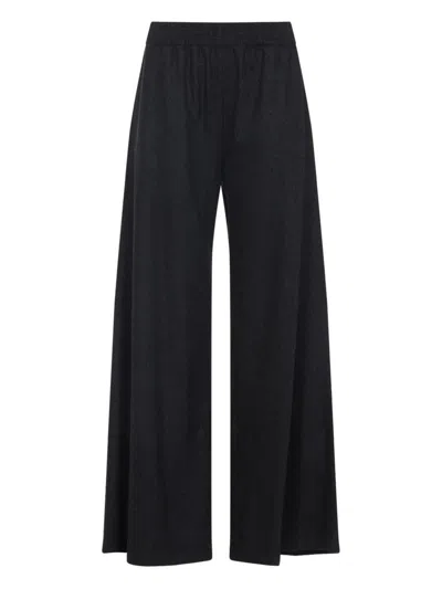 Fabiana Filippi Wide-leg Trousers With Tailored Fit In Black