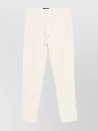 FABIANA FILIPPI TROUSERS DRAWSTRING PLEAT DETAIL