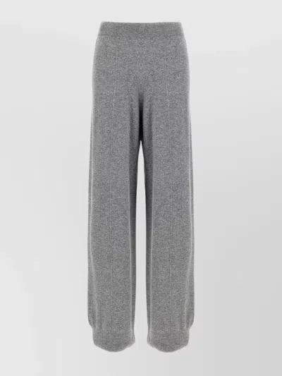 FABIANA FILIPPI TROUSERS FEATURING JEWEL DETAIL AND ELASTIC WAISTBAND