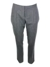 Fabiana Filippi Wool Blend Pants In Gray