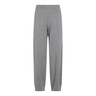 Fabiana Filippi Trousers Blacks And Greys In Gray