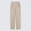 Fabiana Filippi Lightweight Relaxed Fit Trousers In Neutral