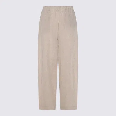FABIANA FILIPPI TROUSERS GREIGE