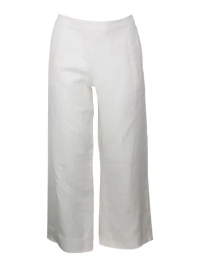 Fabiana Filippi Trousers Ivory In White