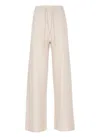 Fabiana Filippi Woman Pants Blush Size 12 Virgin Wool, Viscose, Silk, Cashmere, Polyester In Powder