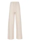 Fabiana Filippi Woman Pants Blush Size 12 Virgin Wool, Viscose, Silk, Cashmere, Polyester In Powder