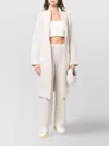 Fabiana Filippi Trousers Wide Leg Elastic Waistband In White
