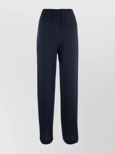 FABIANA FILIPPI TROUSERS WITH ELASTIC WAISTBAND AND BACK POCKET