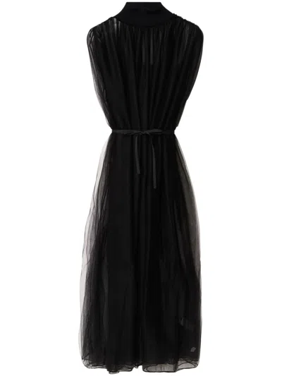 Fabiana Filippi Tulle Dress In Black