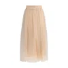 Fabiana Filippi Tulle Midi Skirt