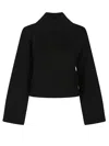 Fabiana Filippi Turtle Neck Sweater In Black