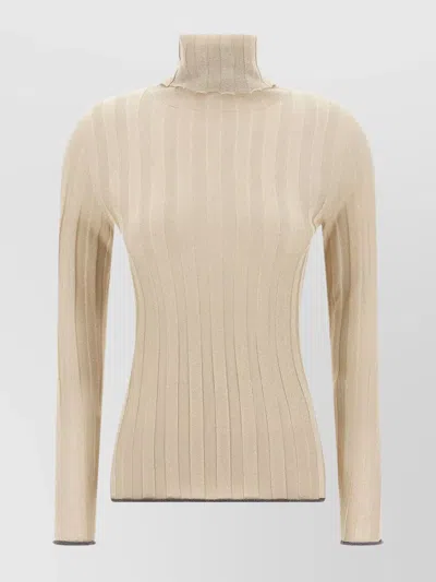 FABIANA FILIPPI TURTLENECK SLIM FIT KNIT SWEATER