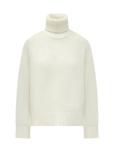Fabiana Filippi Turtleneck Sweater In White