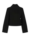 Fabiana Filippi Turtle Neck Sweater In Black