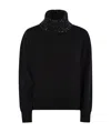 Fabiana Filippi Turtleneck Sweater In Black