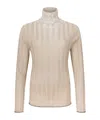 Fabiana Filippi Viscosa Poliestere Sweater In Neutral