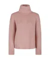 Fabiana Filippi Turtle Neck Sweater In Pink