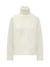 Fabiana Filippi Turtleneck Sweater In White