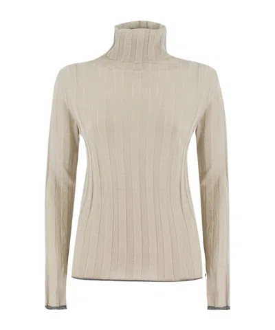 FABIANA FILIPPI FABIANA FILIPPI LUREX TURTLENECK JUMPER