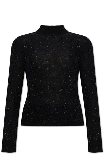 FABIANA FILIPPI FABIANA FILIPPI TURTLENECK WITH SHIMMERING SEQUINS