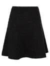 Fabiana Filippi Tweed Effect Flared Skirt