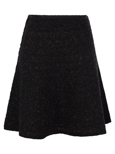 FABIANA FILIPPI FABIANA FILIPPI TWEED EFFECT FLARED SKIRT