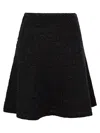 Fabiana Filippi Tweed Effect Flared Skirt