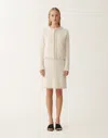 Fabiana Filippi Tweed-effect Jacket In Neutral