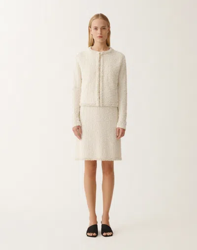 FABIANA FILIPPI TWEED-EFFECT JACKET