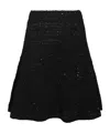 Fabiana Filippi A-line Silhouette Knee Length Midi Skirt In Black