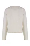 Fabiana Filippi Soft Blended Fabric Sweater In Green