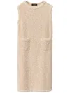 Fabiana Filippi Sleeveless Dress In Multicolor