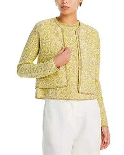 FABIANA FILIPPI TWEED OPEN FRONT CARDIGAN