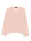 Fabiana Filippi V-neck Cashmere Sweater In Pink