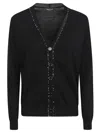 Fabiana Filippi V-neck Jumper In Black