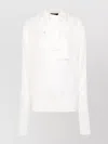 Fabiana Filippi Relaxed Fit Knitwear With Deep V-neck In White