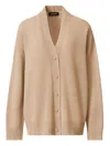 Fabiana Filippi Cashmere And Silk Sweater In Neutral
